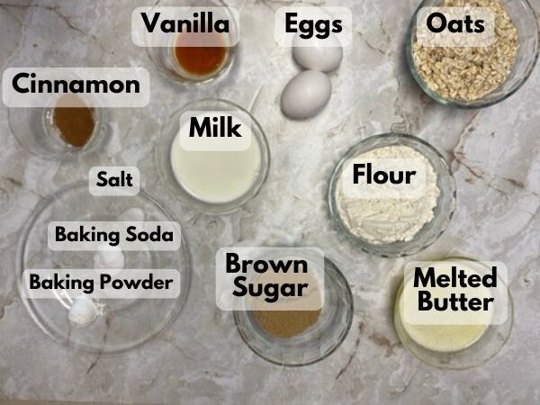 oatmeal cream pie muffins ingredients