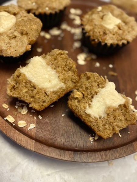 oatmeal cream pie muffins