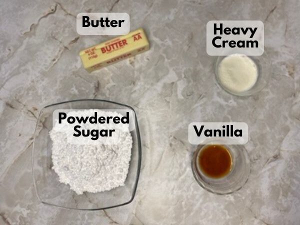 cream filling ingredients