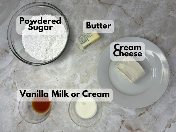 cream cheese frosting ingredients