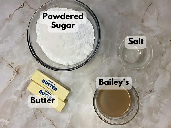 Bailey's frosting ingredients