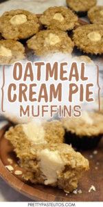 oatmeal cream pie muffins pin