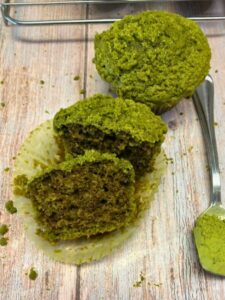 matcha muffins