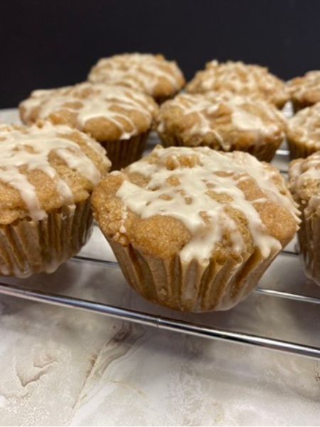 vegan coffee cake muffins