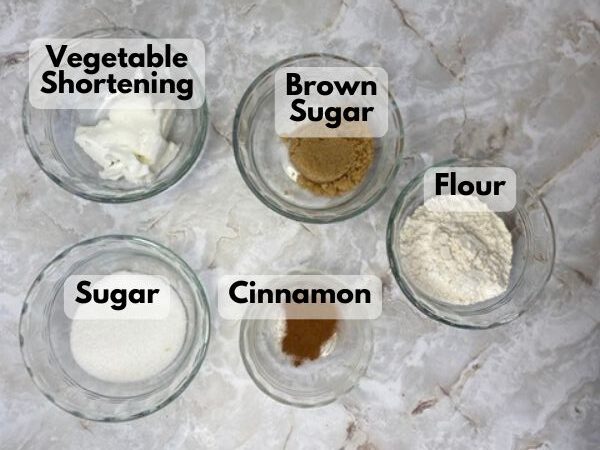 streusel ingredients