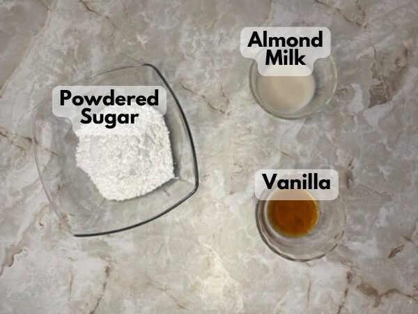 vanilla glaze ingredients