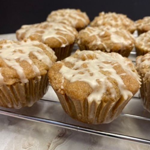 vegan coffee cake muffins