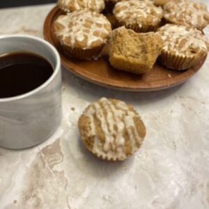 vegan coffee cake muffins