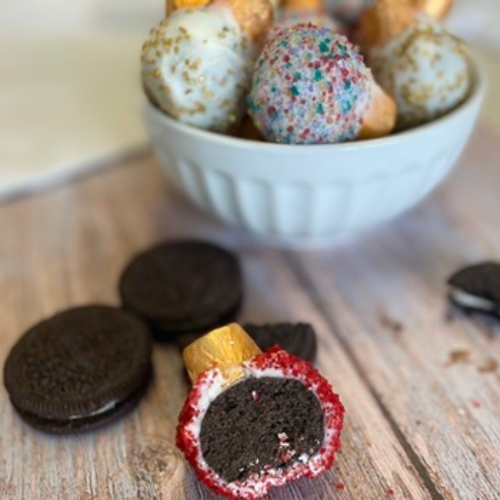 Oreo Christmas balls