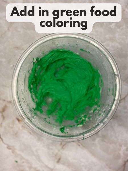 add green food coloring