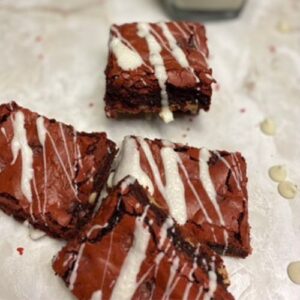 red velvet brownies