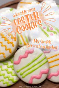 Easter egg cookies pin