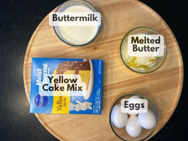 yellow cupcake ingredients