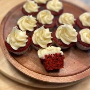 mini red velvet cupcakes recipe