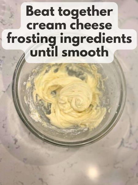 cream cheese frosting