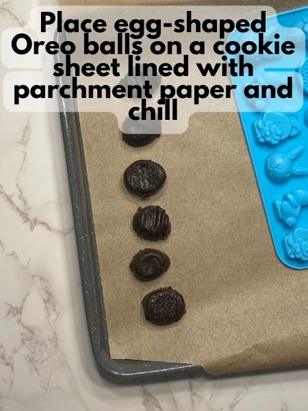 chill molded Oreo balls