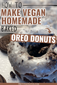 baked Oreo donuts pin