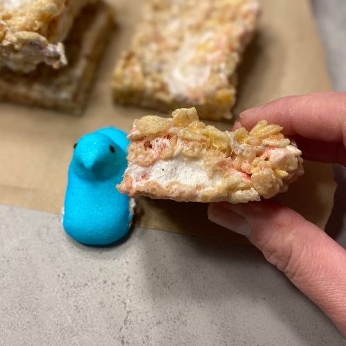 Peeps Rice Krispie treats