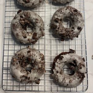 vegan baked Oreo donuts recipe