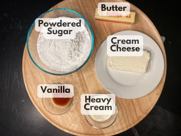 cream cheese frosting ingredients