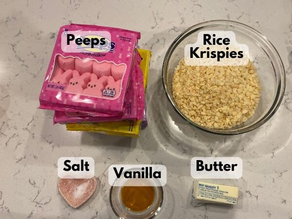 Peeps rice krispie treats ingredients