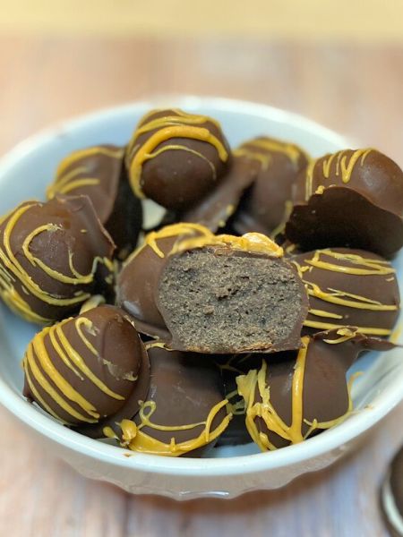 vegan oreo balls