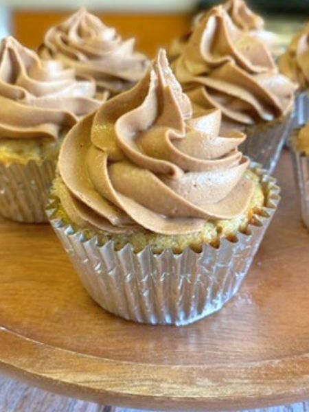 banana nutella cupcakes