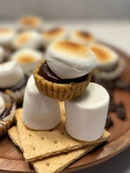 mini s'mores bites