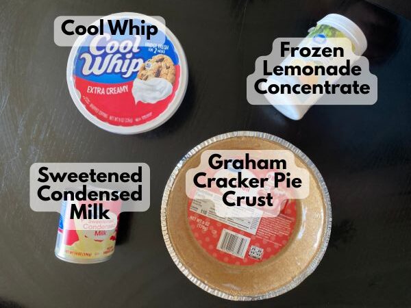 frozen lemonade pie ingredients