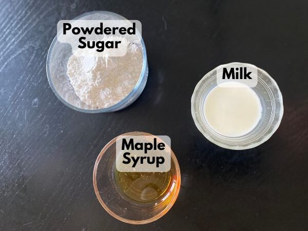 maple glaze ingredients