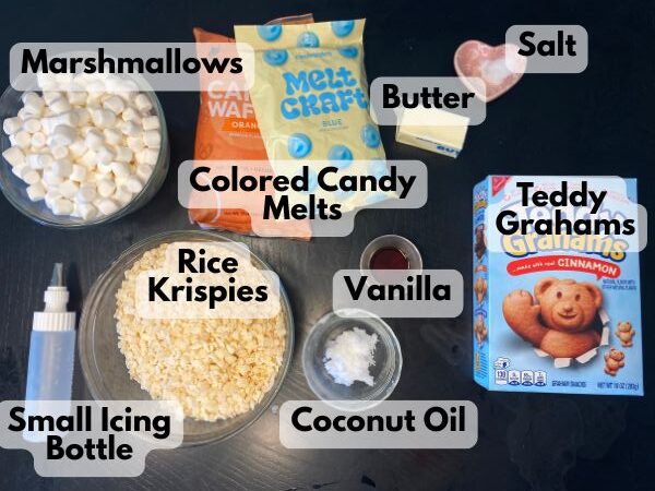 pool party rice krispie treats ingredients