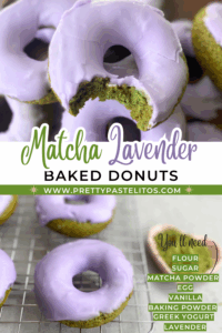 matcha lavender donuts pin
