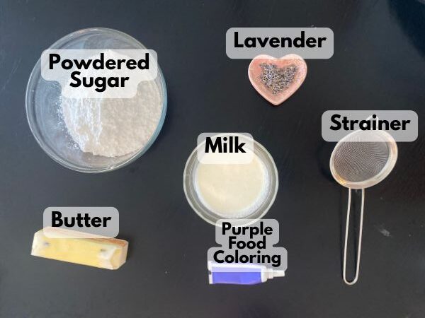 lavender frosting ingredients