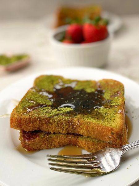 matcha french toast