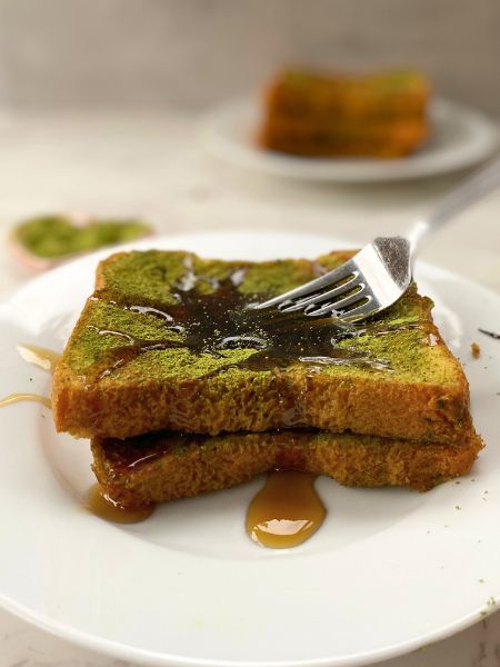 matcha french toast