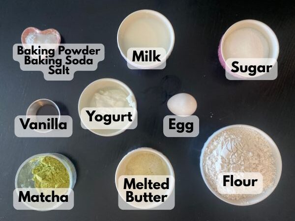 matcha donut ingredients