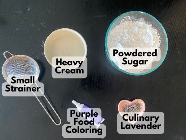 lavender glaze ingredients