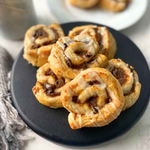pumpkin breakfast pinwheels