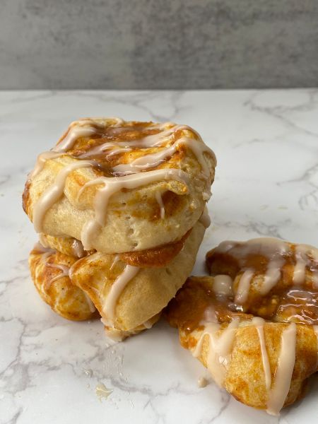 pumpkin cream cheese pinwheels