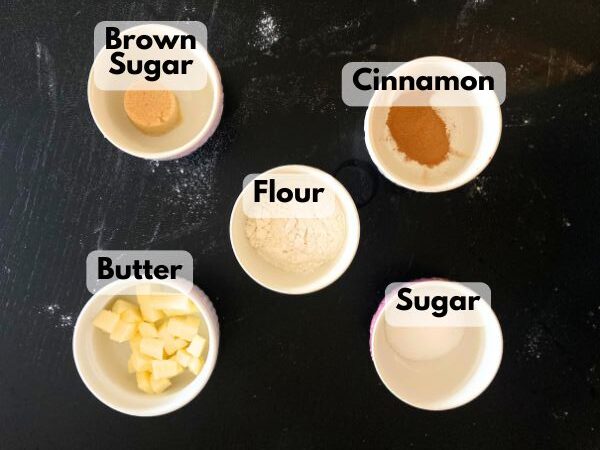 streusel ingredients