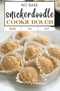 snickerdoodle cookie dough pin