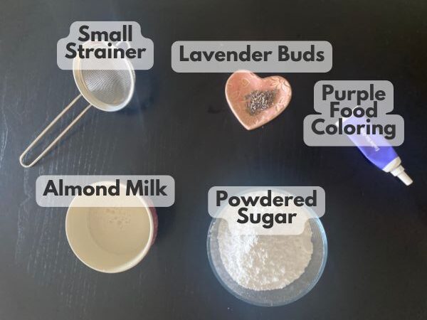 lavender glaze ingredients