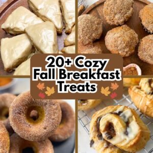 20 Cozy Fall Breakfast Treats Pin