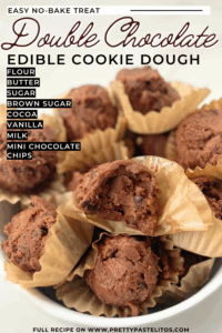 double chocolate cookie dough pin