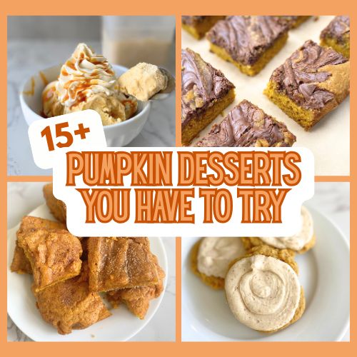 pumpkin desserts