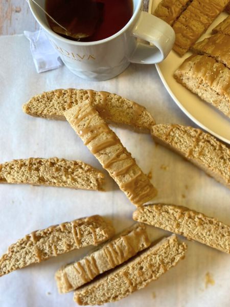 dairy-free biscoff biscotti
