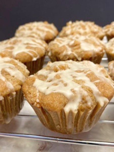 vegan coffee cake muffins