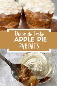 dulce de leche apple pie parfaits pin