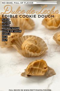 dulce de leche cookie dough pin