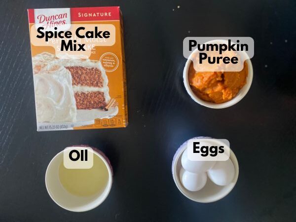 pumpkin poke cake ingredients